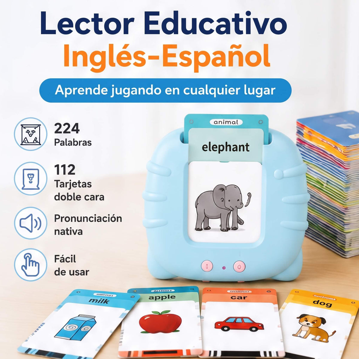 Lector Educativo Inglés-Español