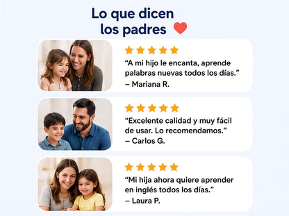 Lector Educativo Inglés-Español