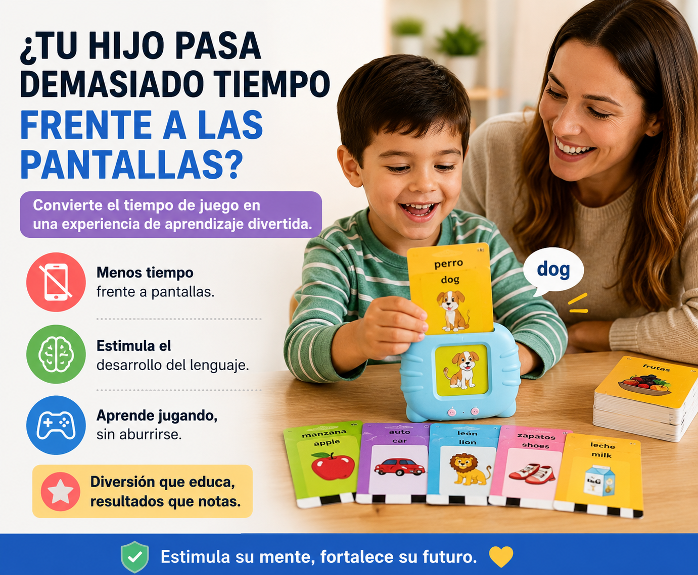 Lector interactivo Inglés Español