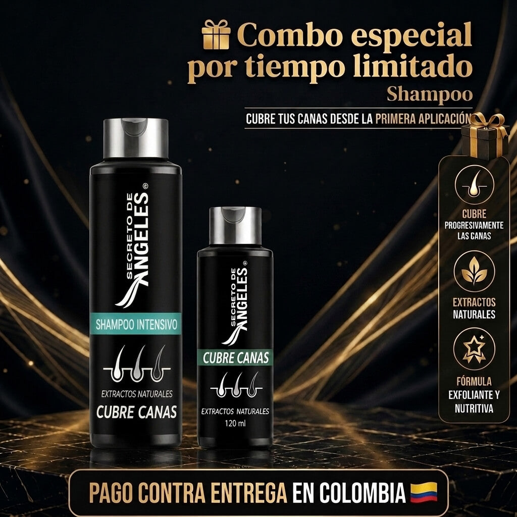 Shampoo Cubre Canas Secreto de Ángeles